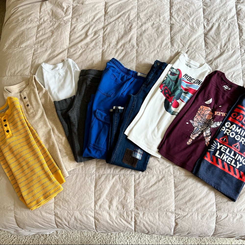 9-Piece Bundle, Boys, 8